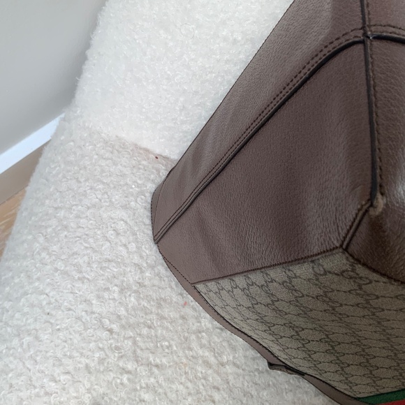 BROWN GG LARGE SUPREME OPHIDIA BAG WITH DUST BAG IN GREAT CONDITION - Picture 6 of 10
